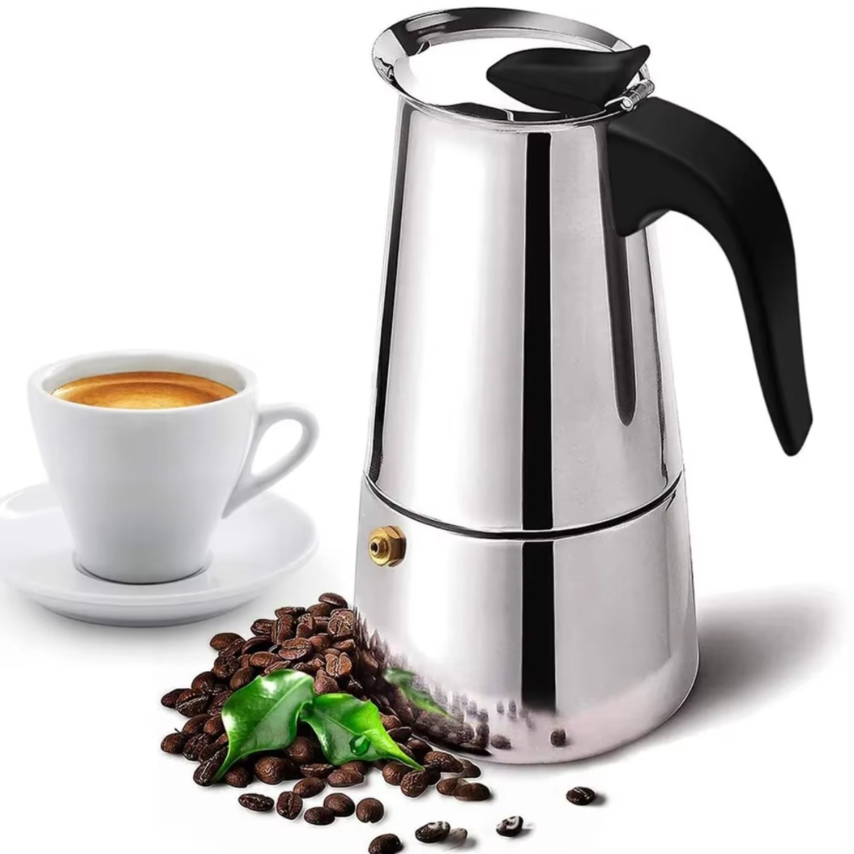 Coffee Tea Pots - 휴대용 모카 커피포트 스테인리스 스틸 에스프레소