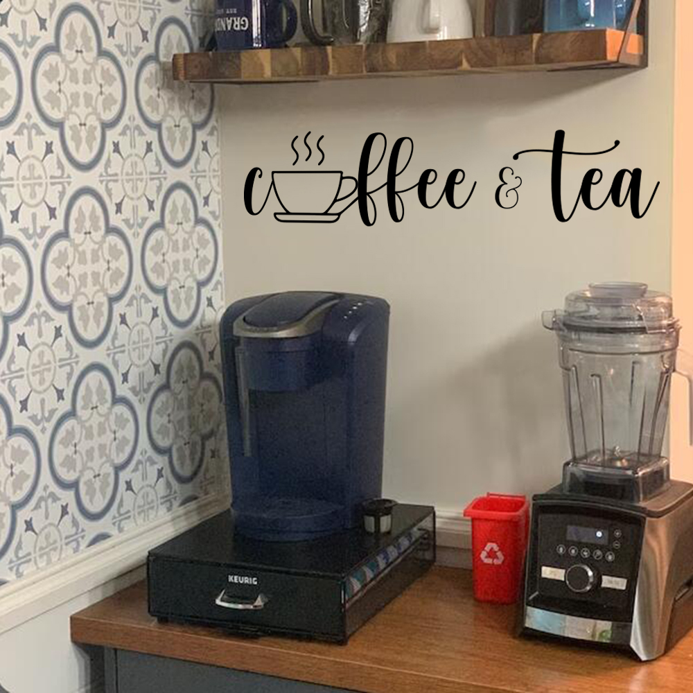 Switching Coffee To Tea - 커피 및 차 머그잔 바 창문