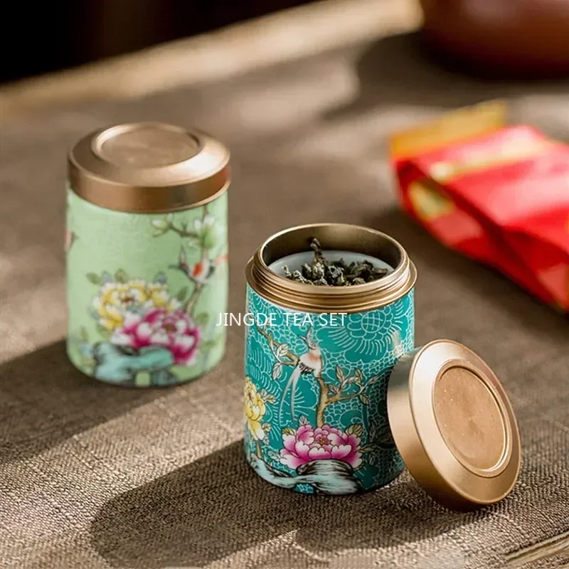 부티크 세라믹 차 통, 가정용 보관 차 용기, 주방 향 - Coffee Tea Jar Set 리뷰 및 가격
