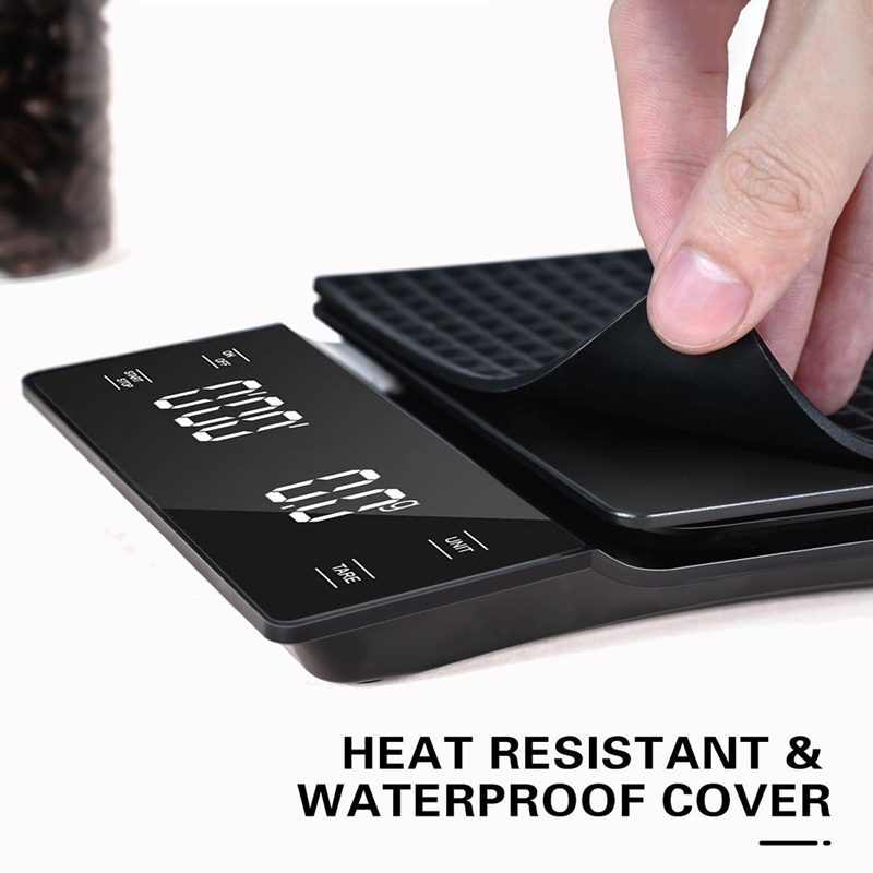 3kg 0.1g 디지털 커피 저울 타이머 LED 화면  - Coffee Bean Scale 리뷰 및 가격