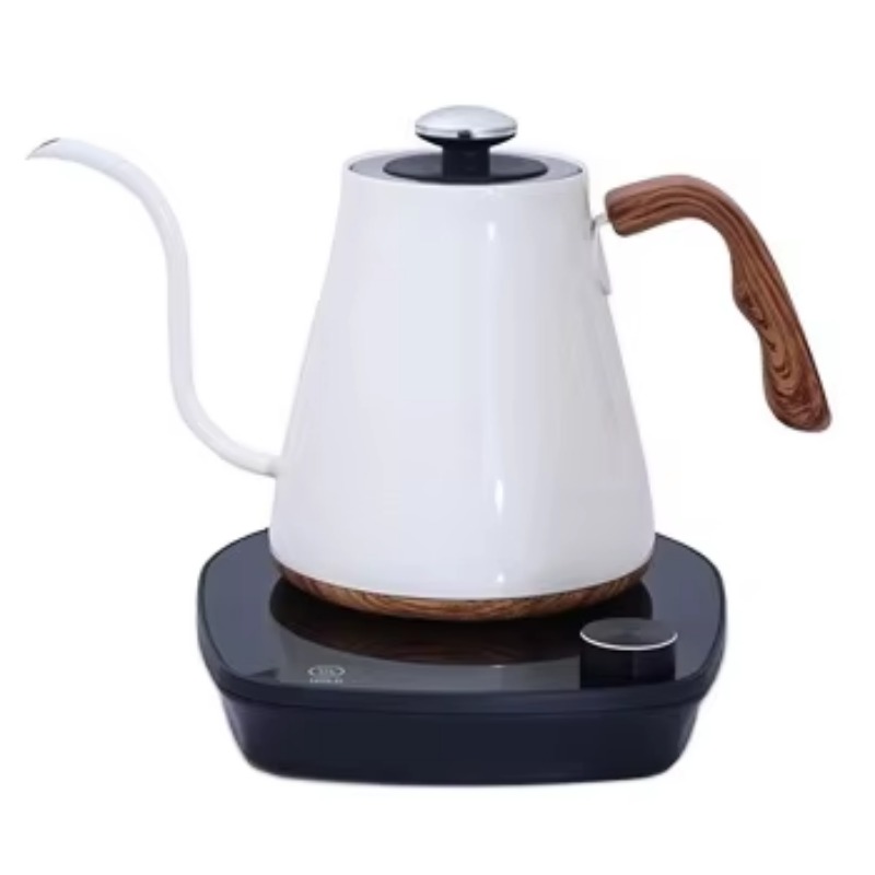 스마트 우드 그레인 전기 구스넥 주전자, 온도 조절 기 - Coffee Tea Maker 리뷰 및 가격