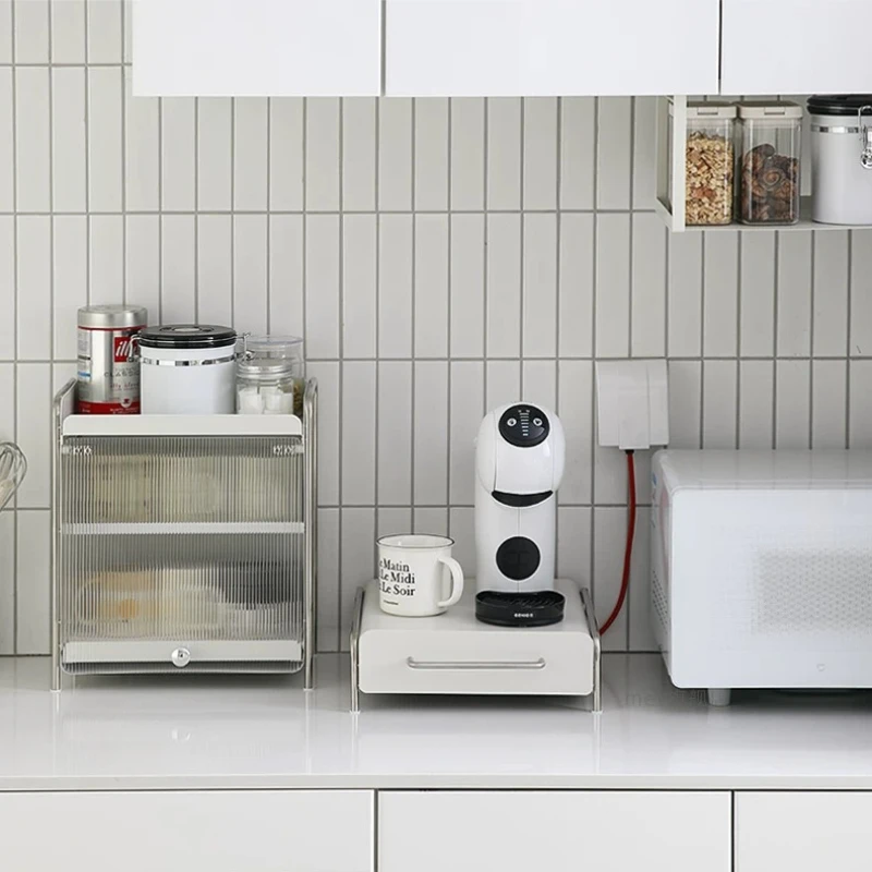 커피 캡슐 홀더, INS 스타일 주방 카운터용 서랍 정 - Coffee Tea Organizer 리뷰 및 가격
