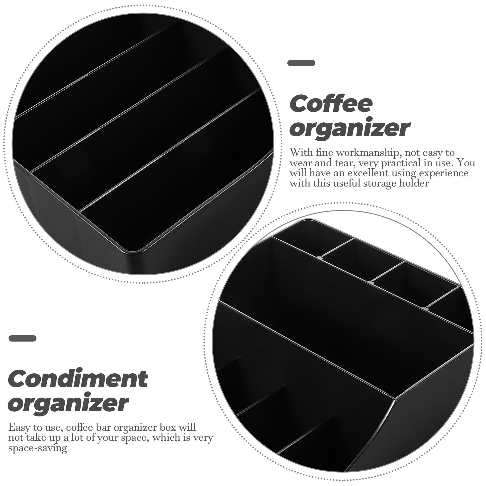 커피 스테이션 정리대 레진 카운터탑 바 수납 랙 - 카 - Coffee Tea Organizer 리뷰 및 가격