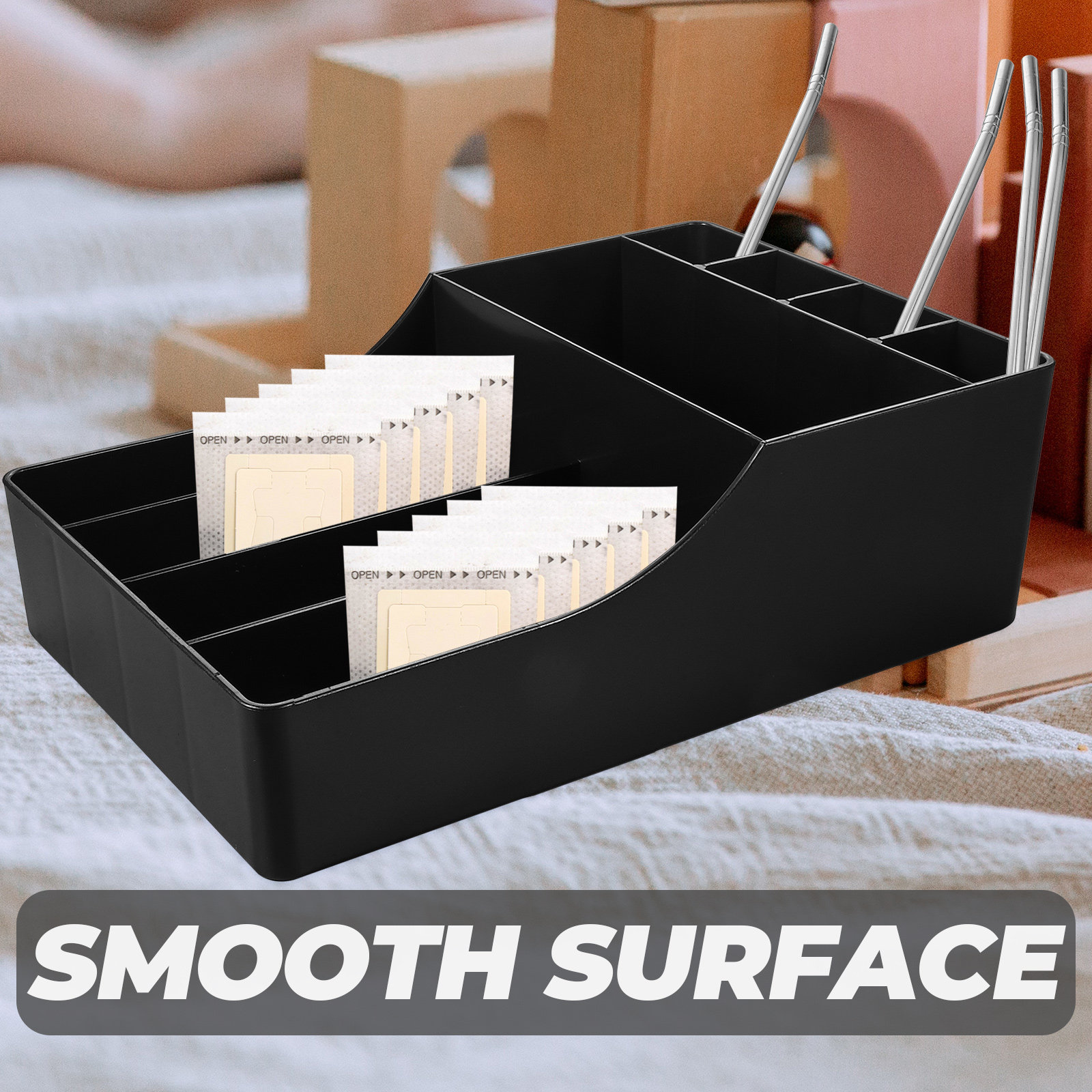 커피 스테이션 정리대 레진 카운터탑 바 수납 랙 - 카 - Coffee Tea Organizer 리뷰 및 가격