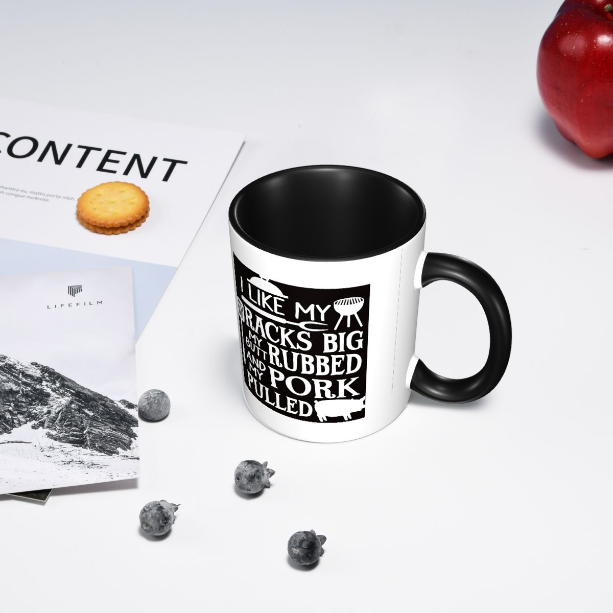 나는 내 랙들을 좋아해요. 내 엉덩이가 바비큐 선물 머 - Coffee Tea Like 리뷰 및 가격