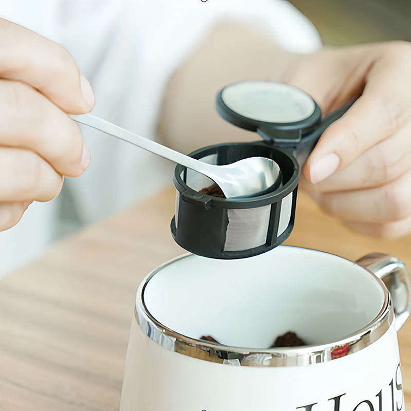 1개 커피 캡슐 파우더 필터 스푼 티 인퓨저 재사용 가 - Coffee Tea Spoon 리뷰 및 가격