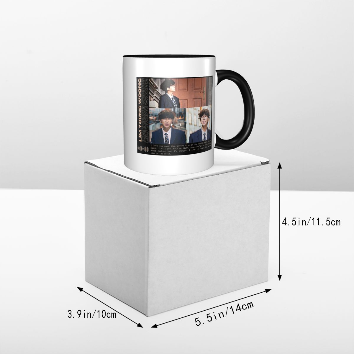 림영웅에서 영감을 받은 콜라주 머그 재미있는 세라믹 커 - Young Tea Coffee 리뷰 및 가격