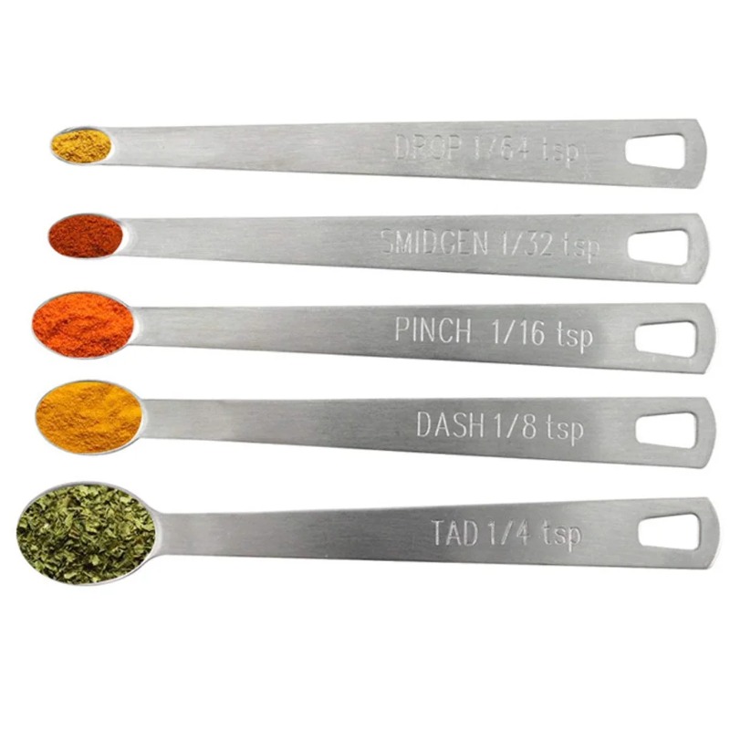 5개 세트 소형 계량 스푼 스테인리스 스틸 커피 차 양 - Coffee Tea Spoon 리뷰 및 가격