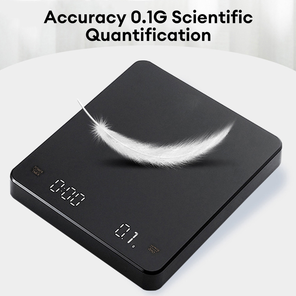 타이머 LED 스크린이 있는 디지털 커피 스케일 에스프 - Coffee Bean Scale 리뷰 및 가격