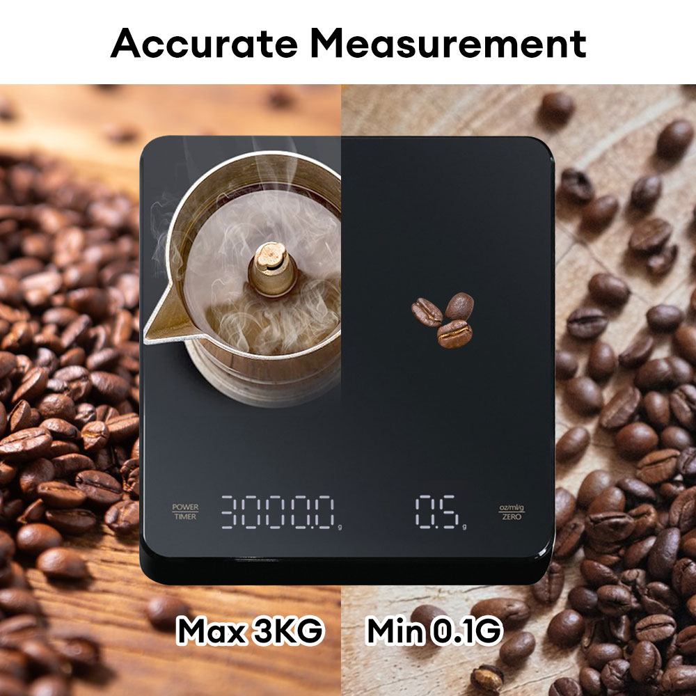 타이머 LED 스크린이 있는 디지털 커피 스케일 에스프 - Coffee Bean Scale 리뷰 및 가격