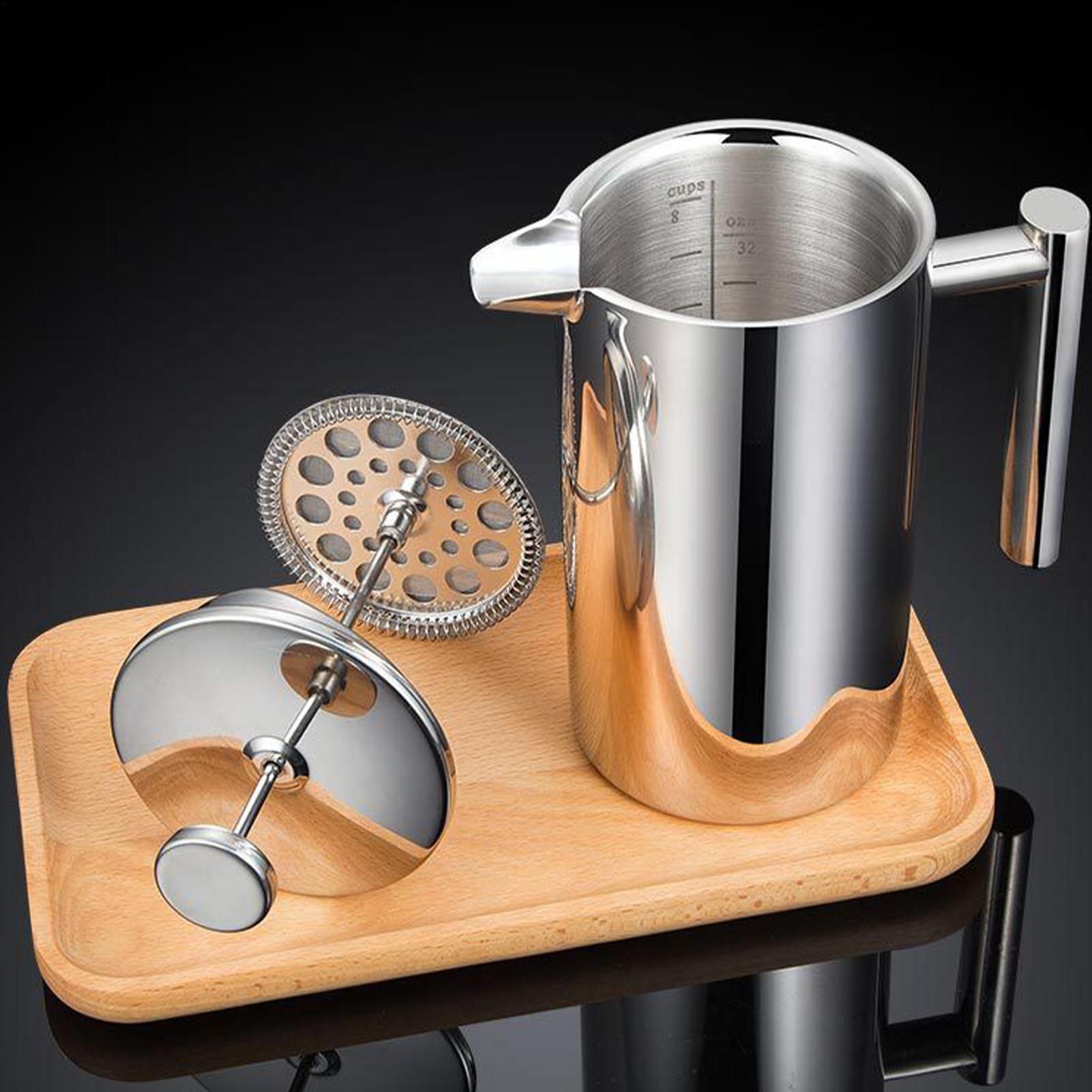 커피 프레스 포트 필터 시스템 내열성 콜드 브루 티포트 - Coffee Tea Pots 리뷰 및 가격