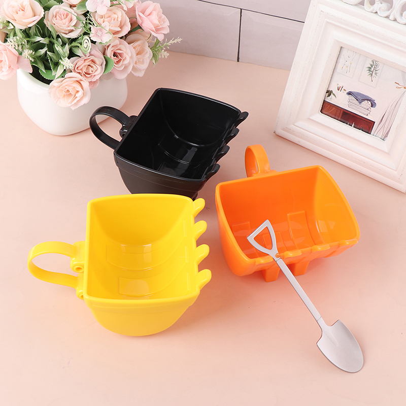 【YA】싱글 굴착기 버킷 컵 핸드 티 커피 재미있는 머 - Coffee Tea Spoon 리뷰 및 가격