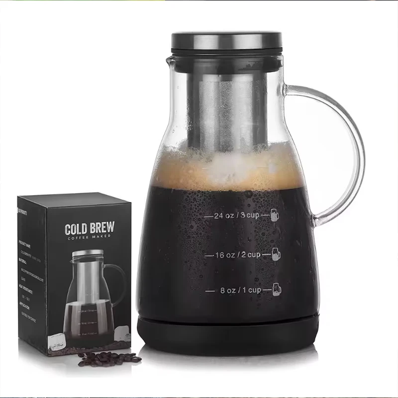 960ml 에스프레소 아이스 드립 메이커 유리 포트 커 - Coffee Tea Pots 리뷰 및 가격