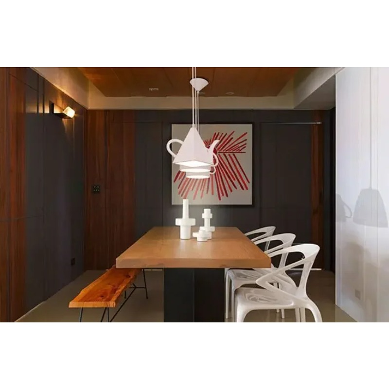 싱글 헤드 모던 레진 티팟 펜던트 조명 티컵 바/커피  - Switching Coffee To Tea 리뷰 및 가격