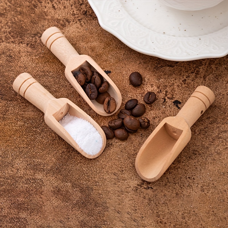 대나무 숟가락 - 다용도 미니 나무 주걱형 스쿱, 베이 - Coffee Tea Like 리뷰 및 가격