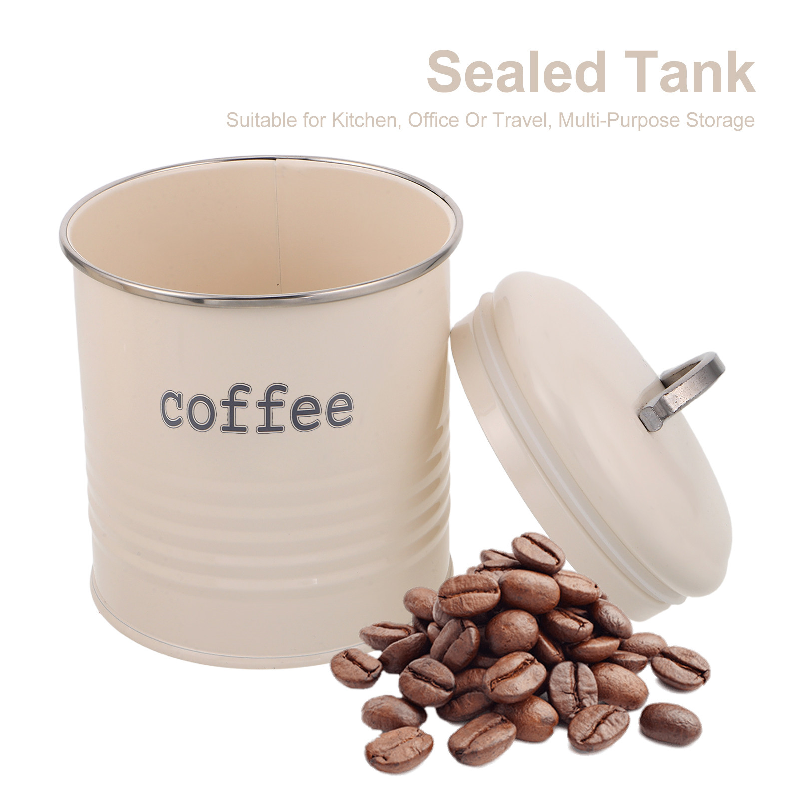 3개 세트 밀폐형 커피 원두 보관 용기, 밀폐형 차/설 - Coffee Tea Jar Set 리뷰 및 가격