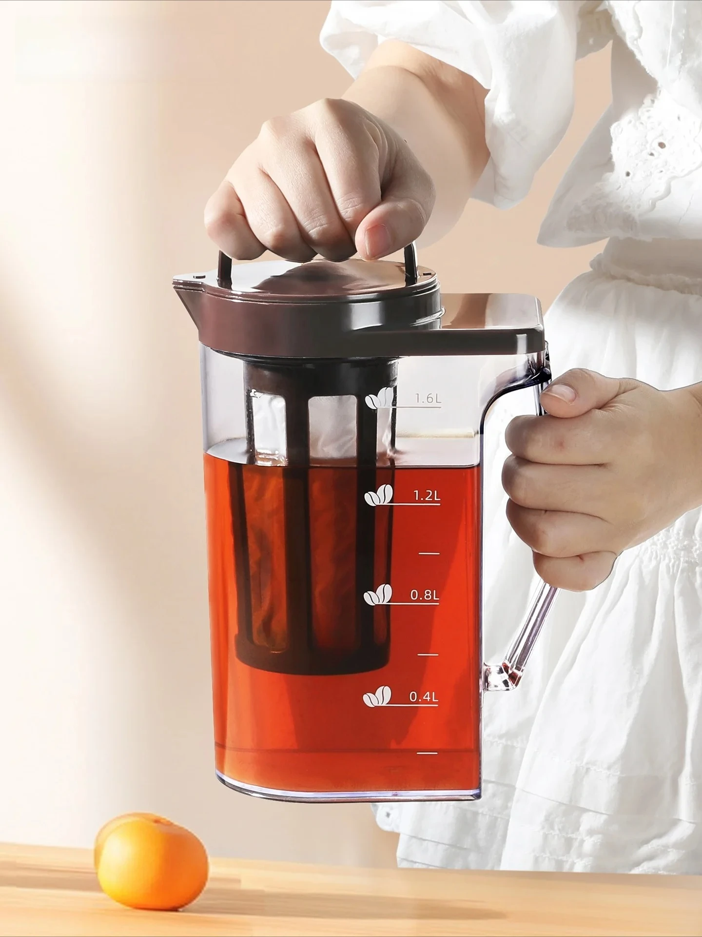 대용량 플라스틱 콜드브루 커피포트 - 아이스티 및 차  - Coffee Tea Pots 리뷰 및 가격